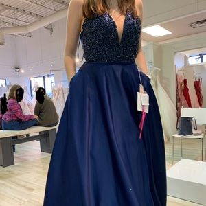 Prom dress from Sophie’s Gown Shoppe